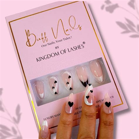 Kingdom of lashes - Buff Nails - Press on Nails 12 – kingdomoflashes