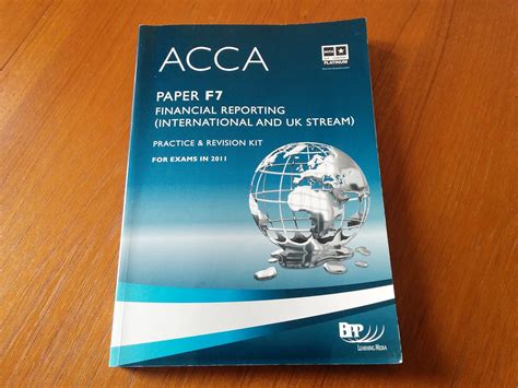 Buy ACCA F7 Financial Reporting: Practice and Revision Kit Book Online ...