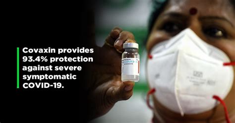 COVAXIN Has An Efficacy Of 78.8% Against COVID-19, Offers 62.5% ...