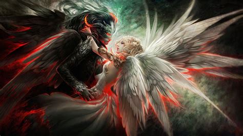 Half Angel Half Demon Wallpapers - Top Free Half Angel Half Demon ...