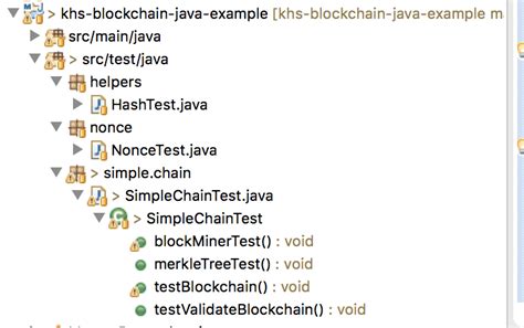 How to Code Java Blockchain 的图像结果