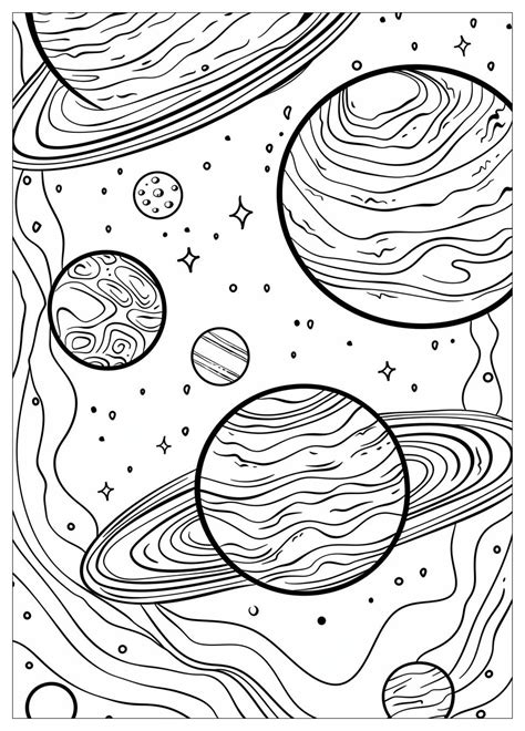 Planets Coloring Pages 的图像结果