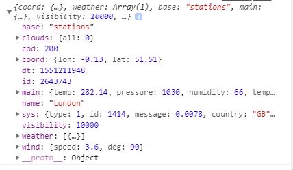 Image result for JSON Weather API