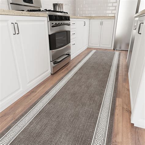 Ottomanson 2'7" x 19' Non-Slip Custom Cut Carpet for Hallways 3 x 19 ...