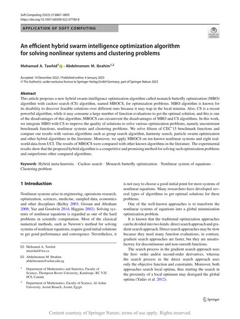 Image result for Swarm Intelligence Based Optimization Algorithm