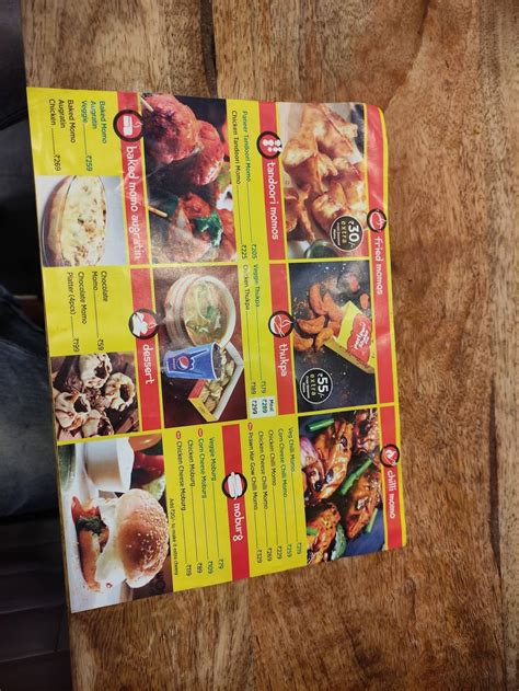 Menu at Wow! Momo, Durgapur, Ward No