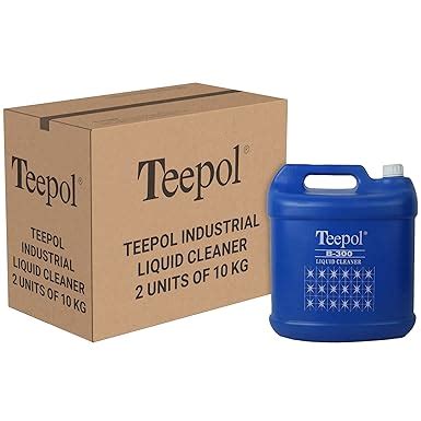 Teepol Industrial Liquid Cleaner- 10 kg (Pack of 2) : Amazon.in ...