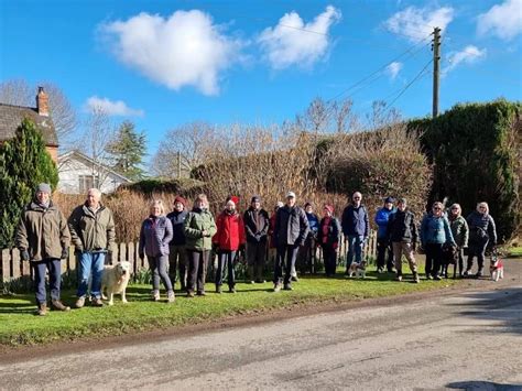 Hodnet Footpath Group Walk- Route 7 Around Fauls, Fauls Green, Market ...