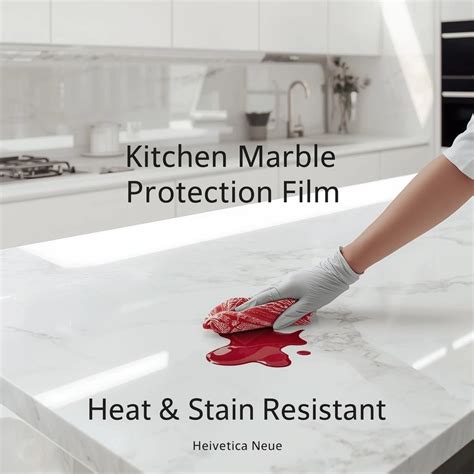 Kitchen Marble Protection Film in Hyderabad & Bangalore | Vishnu Auto ...