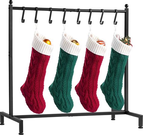 Amazon.com: ELYKEN Christmas Stocking Holder Stand for Floor, Free ...