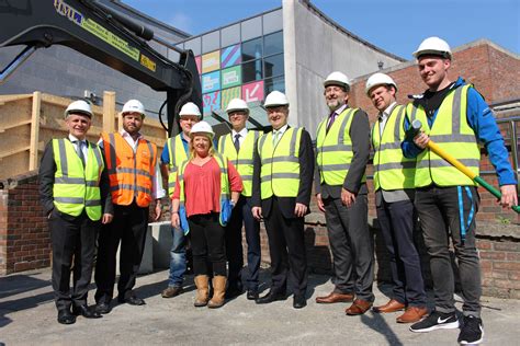 Building work on The Hub reconstruction commences – The College View