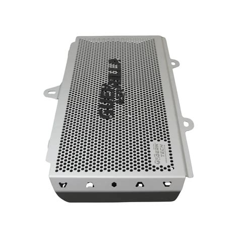 R.E. Guerrilla 450 Radiator Grill Silver – Moto Marvels