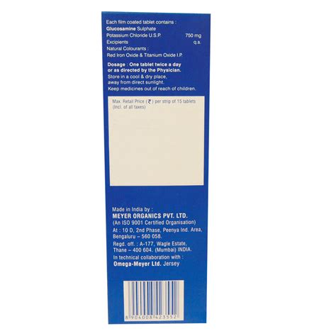 Buy Jointace Tablet | 19 Minutes Delivery | Apollo Pharmacy
