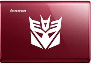 Decepticons Transformers White Sticker Decal Car Window Wall Macbook ...