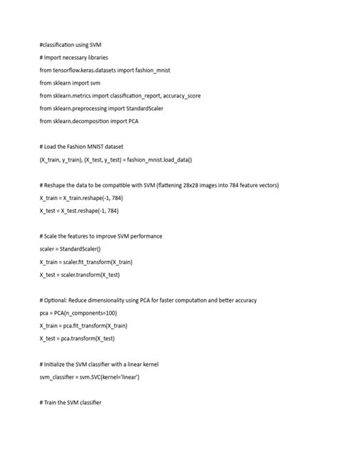 Image result for SVM Algorithm Code