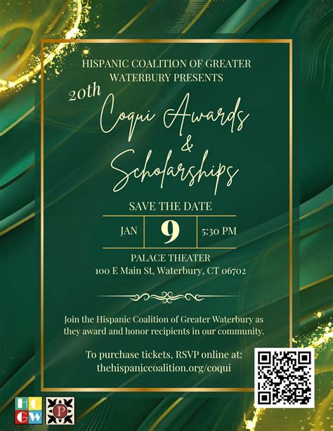 20th Annual Coquí Awards & Scholarships, The Palace Theatre, Waterbury ...