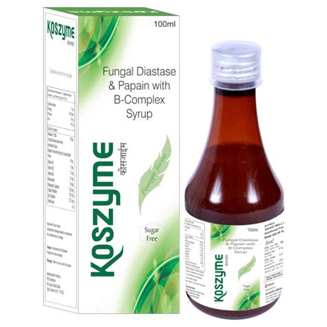 KOSZYME 100ml Syrup Elkos Healthcare Pvt. Ltd.