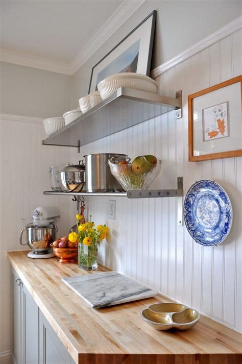 Farmhouse Kitchen Beadboard Backsplash - Kitchen Design Basics