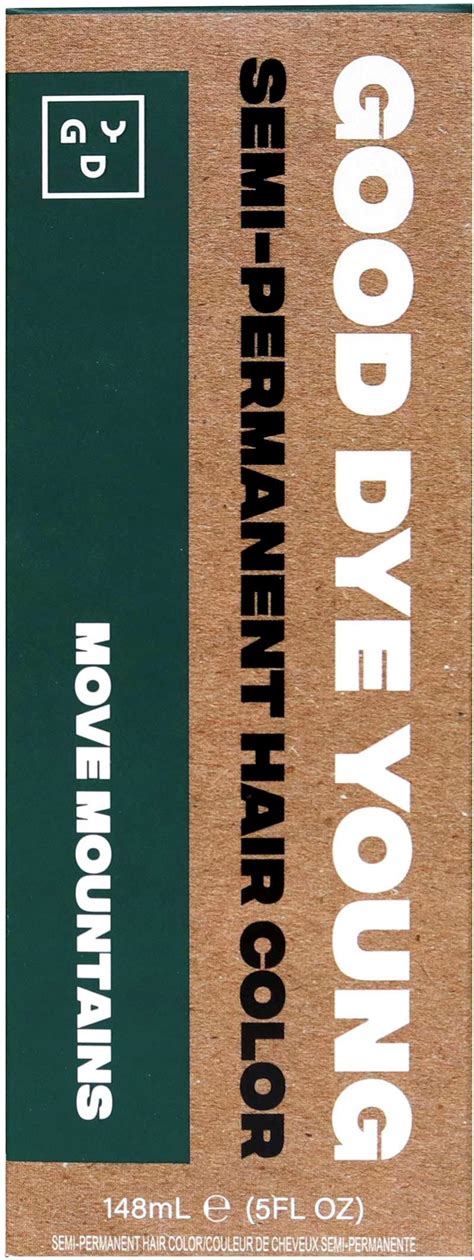 Good Dye Young Semi-Permanent Hair Dye Move Mountains | lyko.com