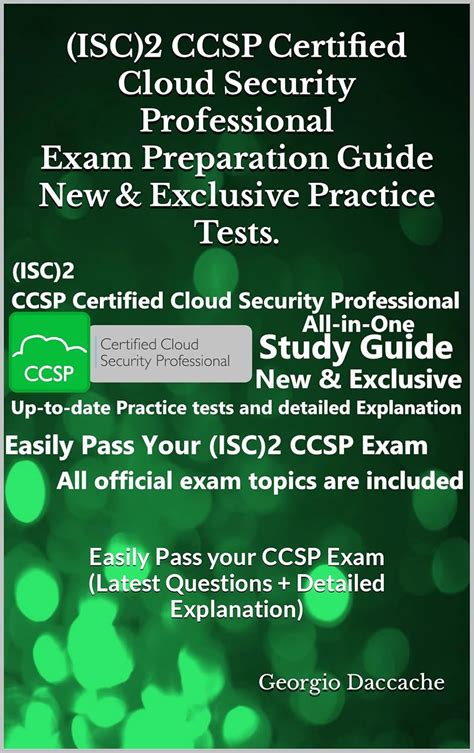 (ISC)2 CCSP Certified Cloud Security Professional Exam Preparation ...