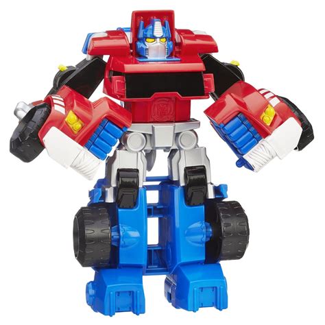 Transformers Rescue Bots Optimus Prime Tow Truck Figure - Transformers ...