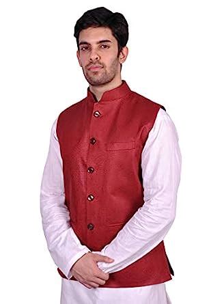 Buy Amogue Mens Nehru Jacket at Amazon.in