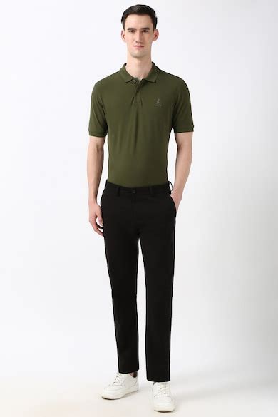 Buy Men Black Solid Super Slim Fit Trousers Online - 39710430 | Peter ...