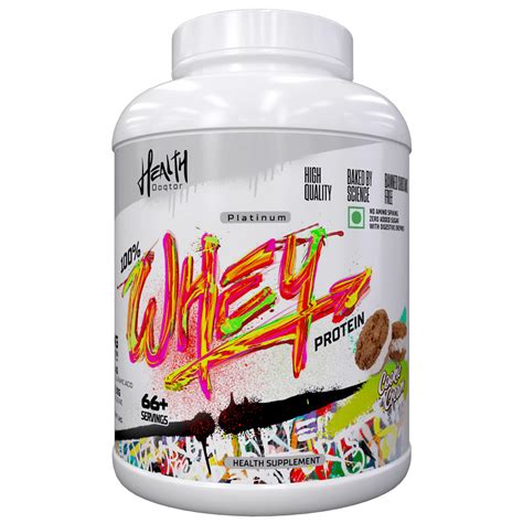 HEALTH DOQTOR 100% WHEY PROTEIN 2KG - PHARMIKA INDIA PVT LTD.