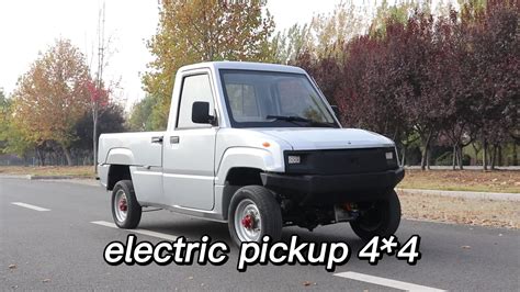 Yanuo New 2 Seater Chinese Mini Electric Car Electric Trucks 4x4 Mini Pickup Truck - Buy ...