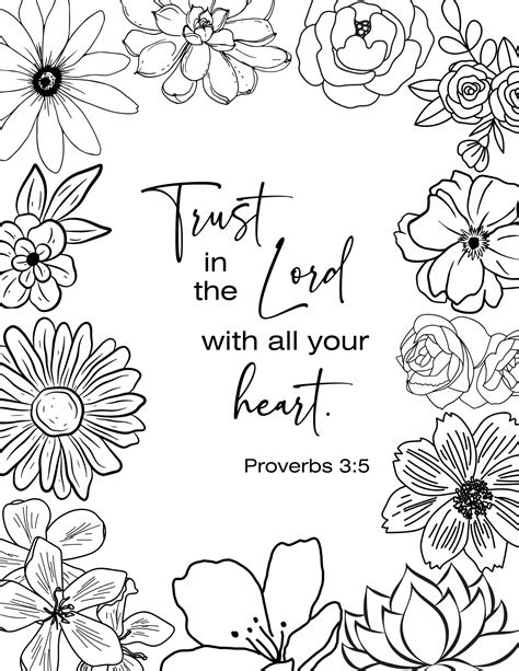 Free printable bible verse coloring sheets – Artofit