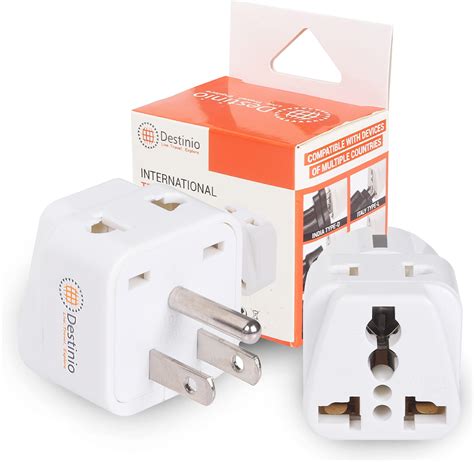 OREI India US Converter Plug, India to US Adapter, Philippines & More ...