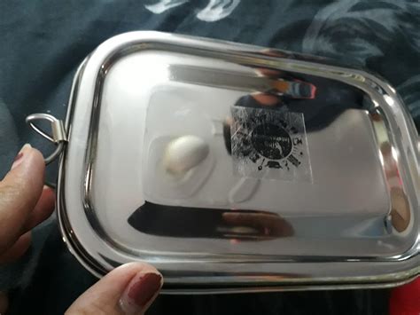 Buy King International Stainless Steel Rectangular Shape Lunch Box with ...