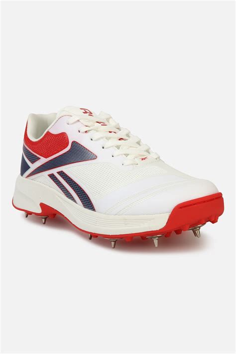 Reebok India Official | All round Kaiser - Men White Cricket Shoes ...