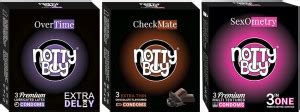 NottyBoy 1500 Dotted Long Last Extra Delay Ribs, Dots - 9 Condom Price ...