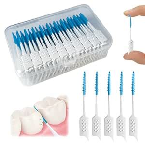 WQINX Soft Silicone interdental Brush, Braces Brush, Corrective ...