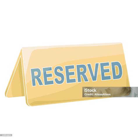 Restaurant Reserved Table Sign 的图像结果