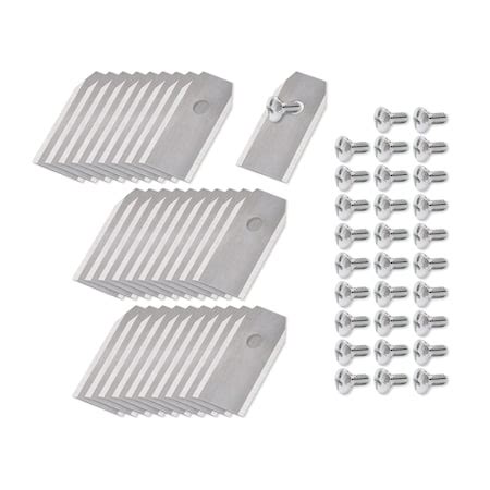 T Terre Robotic Lawn Mower Blades 30 Pack Husqvarna Automower Gardena ...