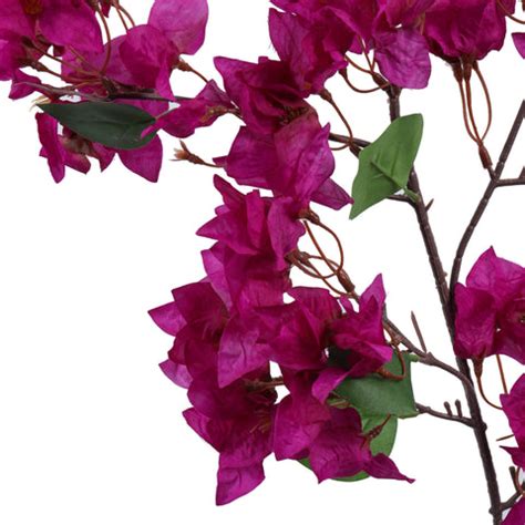 Artificial Bougainvillea Flower Stick (115 cm, Purple) – Alamkari