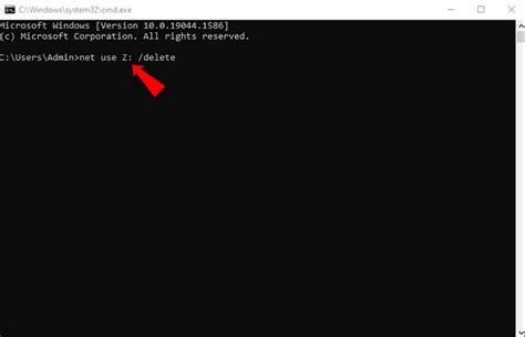 Image result for Net Use Command to Remove Mapped Drive