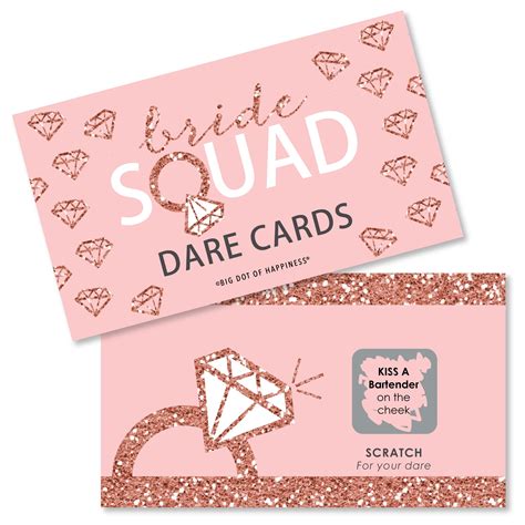 Buy Bride Squad - Rose Gold Bridal Shower or Bachelorette Party Game ...