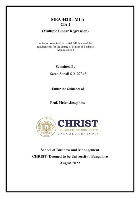 Multiple Linear Regression in Python 的图像结果