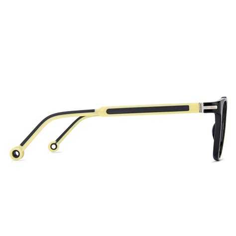 Buy Kids Glasses: Black Yellow Full Rim Square Kids 2-5 yrs Lenskart ...