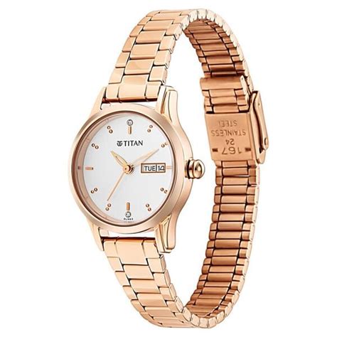 Buy Online Titan Women's Lagan Watch: Rose Gold Accents & Refined ...