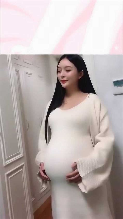 这个孕妇的肚子，真是又大又圆，不会怀的三胞胎吧_腾讯视频