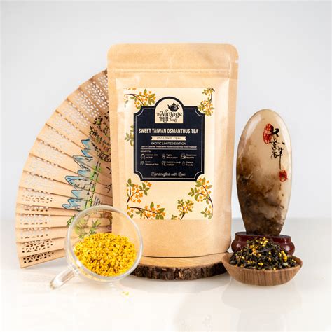 Taiwan Osmanthus Oolong Tea – Exotic Loose Leaf Oolong Tea India – The ...