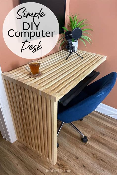 DIY Computer Desk Build 的图像结果