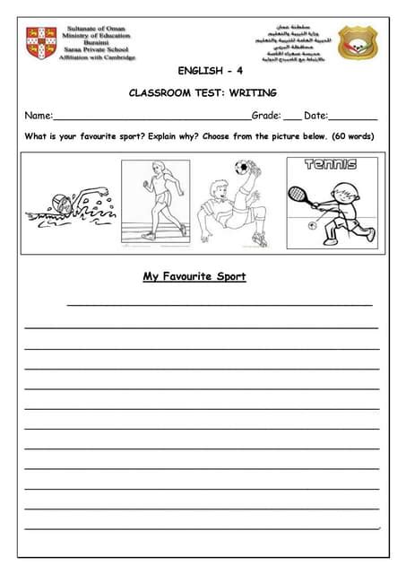 Image result for Composition Writing Sample