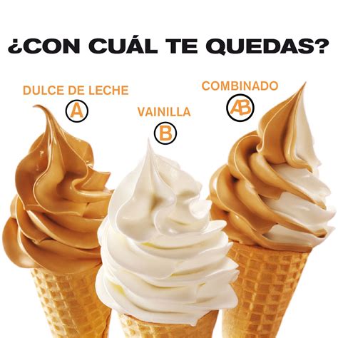 Ice Cream Cones- McDonald's Paraguay DULCE DE LECHE