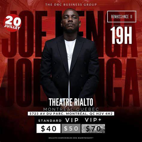 RENAISSANCE II, Rialto Theatre, Montréal, 20 July 2024 | AllEvents.in