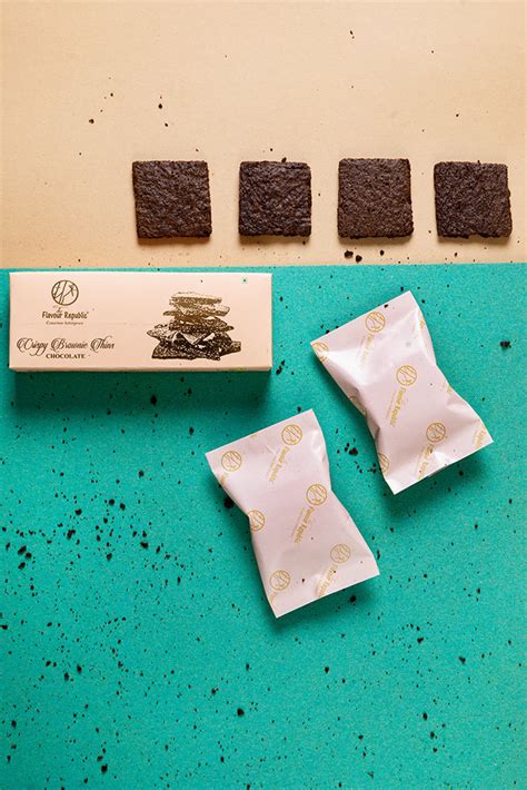 Brownie Thins Chocolate(Pack of 9) – The Flavour Republic